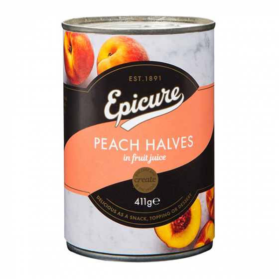 Epicure Peach Halves in Juice